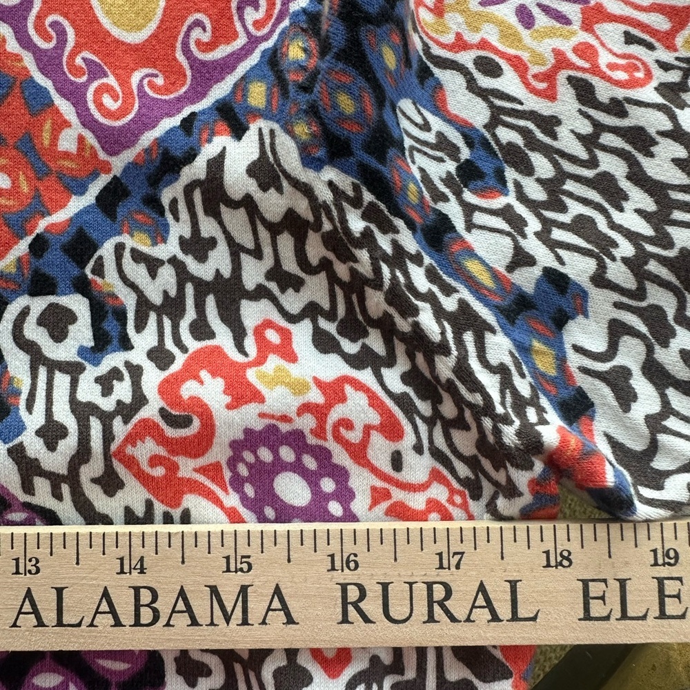 Harold's Multicolor Patchwork Button Down Cardiga… - image 3